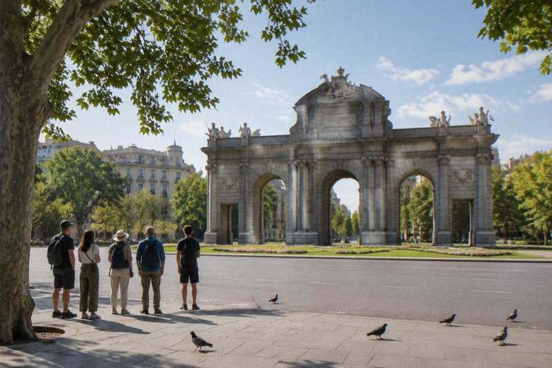 Retiro And Gran Vía Route